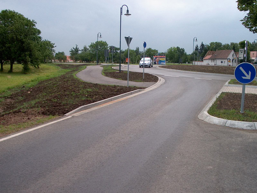 Foto von der Ortsdurchfahrt Berlstedt