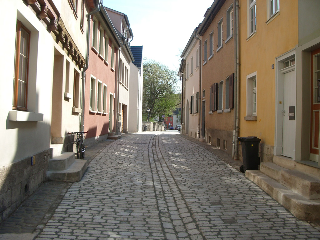 Foto der Rollgasse Weimar