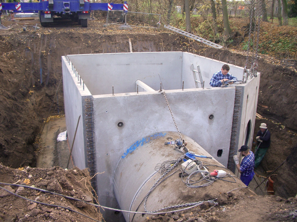Foto vom Stauraumkanal Berlstedt
