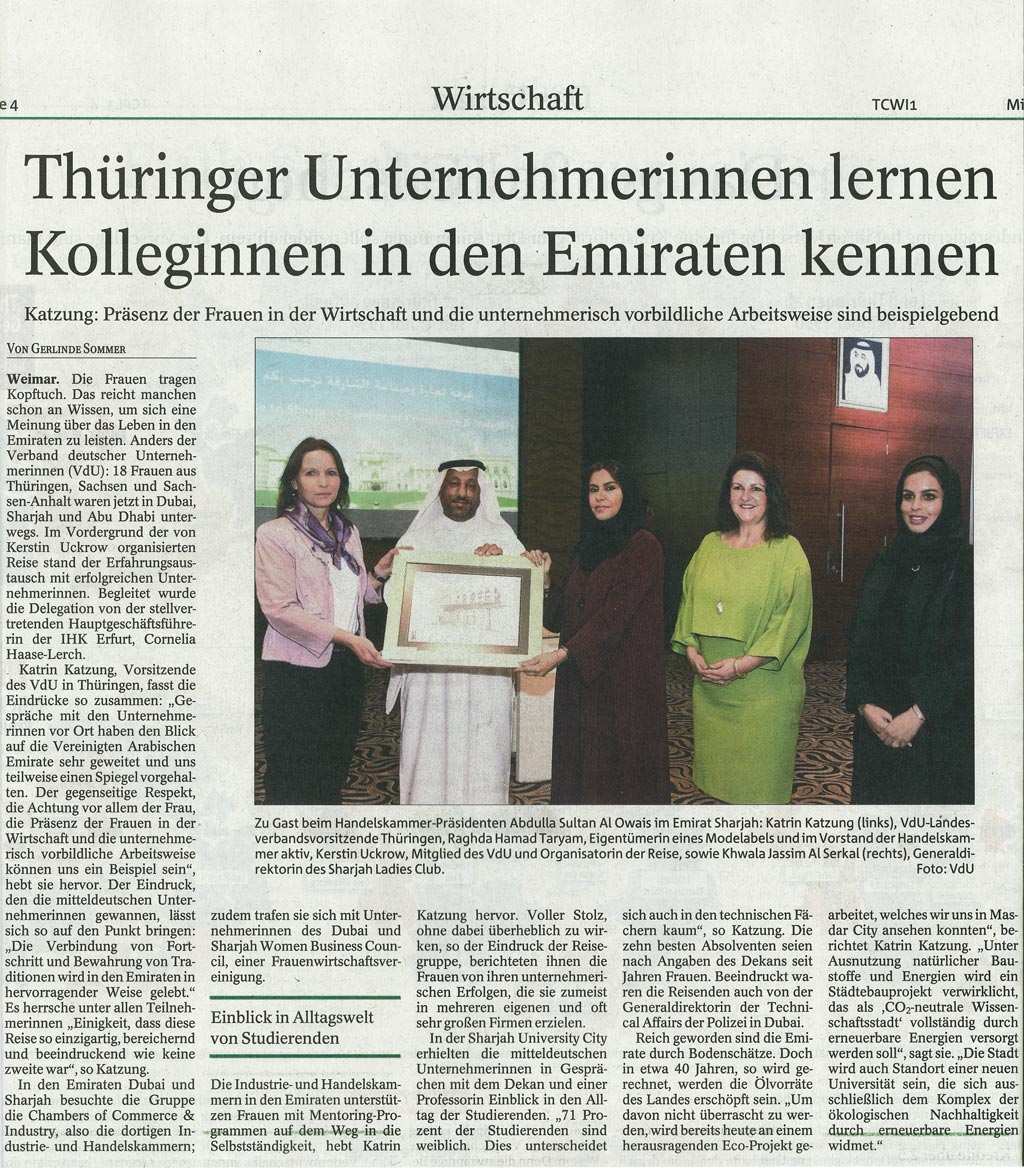 Foto Zeitungsausschnit TA und TLZ